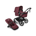 Bugaboo Fox 5 Renew Complete - Black/Dark Cherry