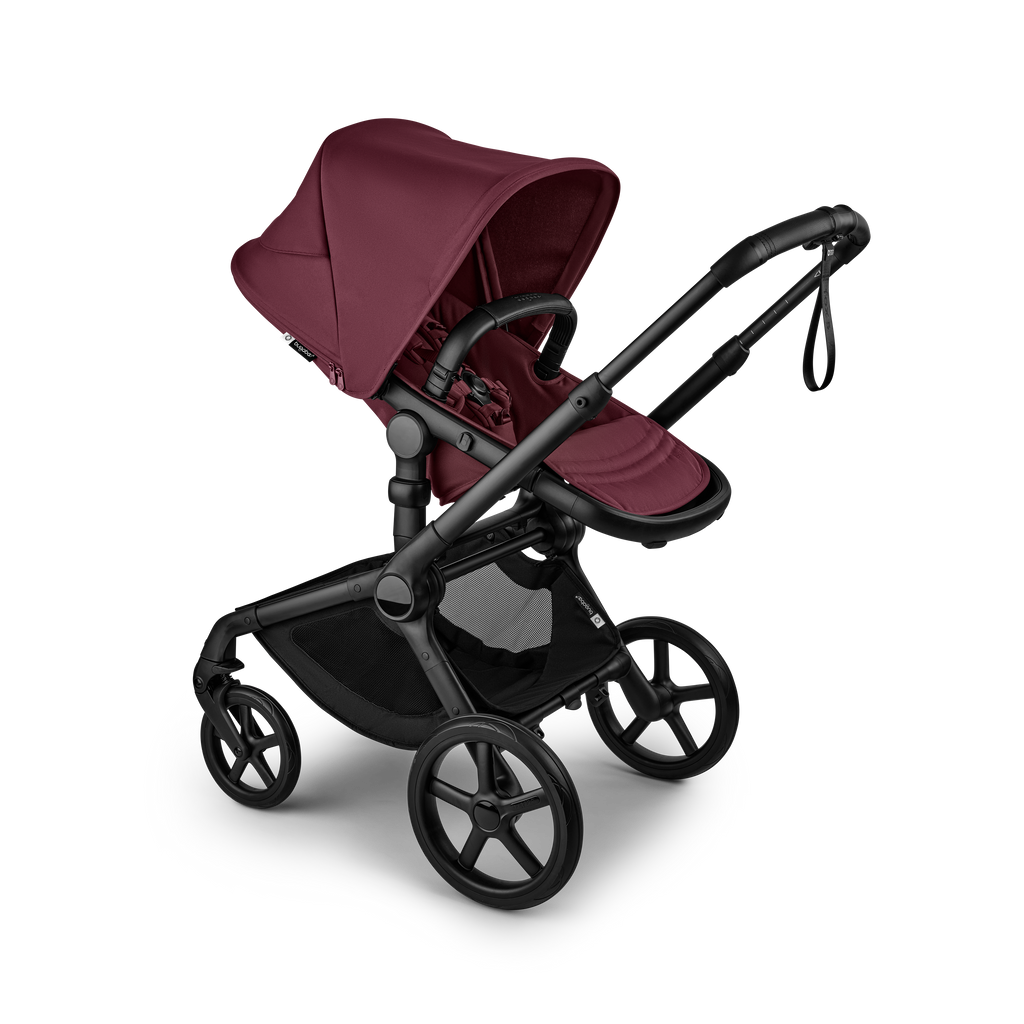 Bugaboo Fox 5 Renew Complete - Black/Dark Cherry