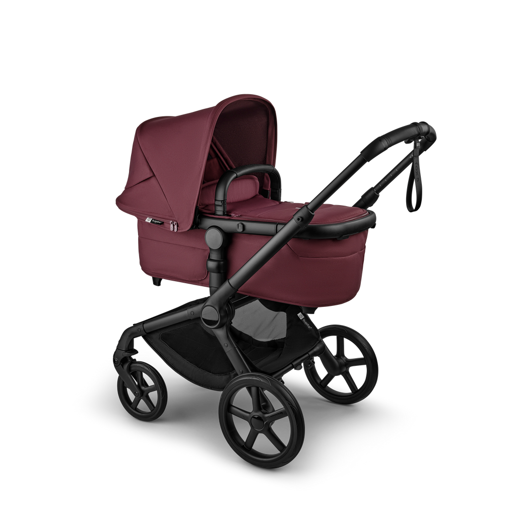 Bugaboo Fox 5 Renew Complete - Black/Dark Cherry