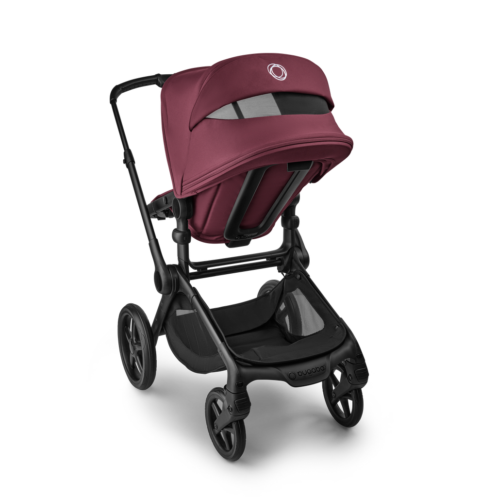 Bugaboo Fox 5 Renew Complete - Black/Dark Cherry