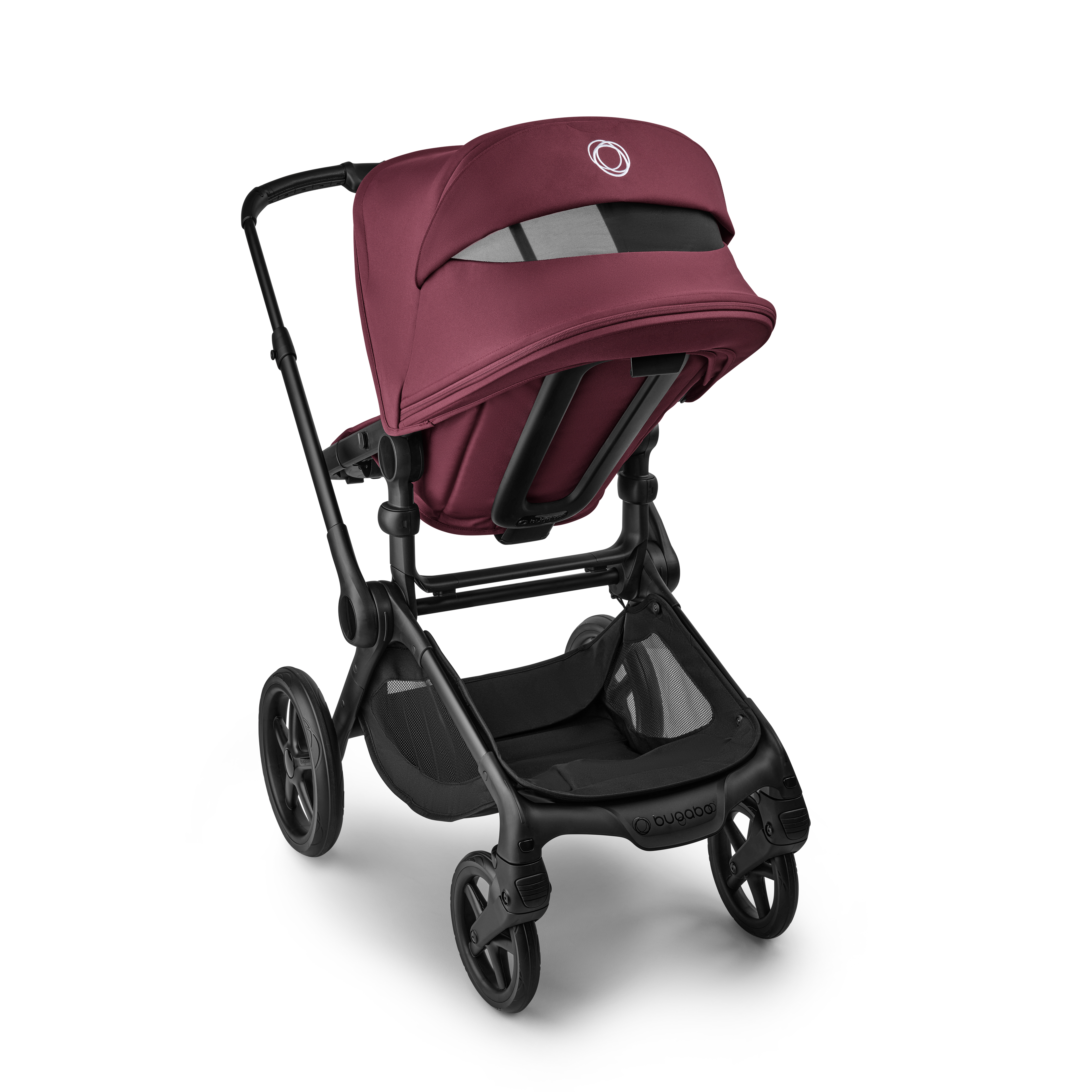 Bugaboo Fox 5 Renew Complete - Black/Dark Cherry