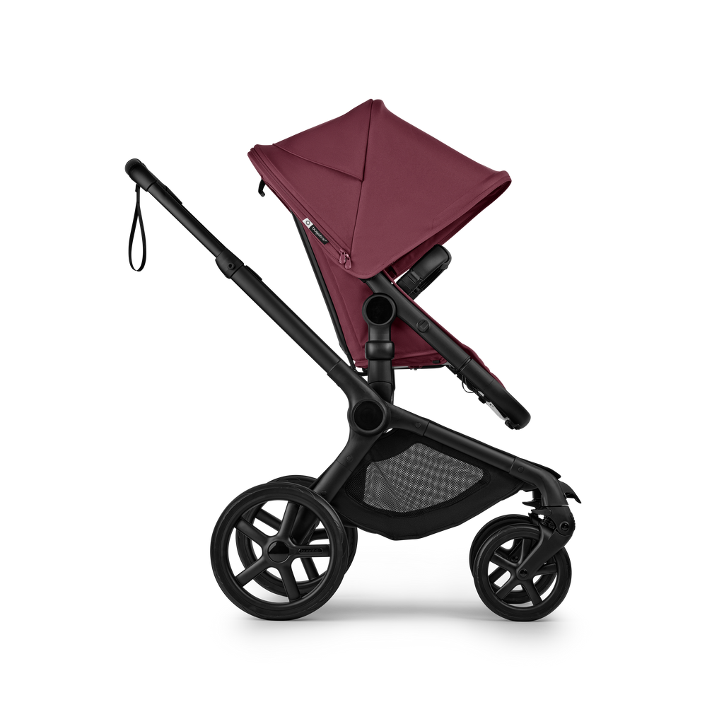 Bugaboo Fox 5 Renew Complete - Black/Dark Cherry