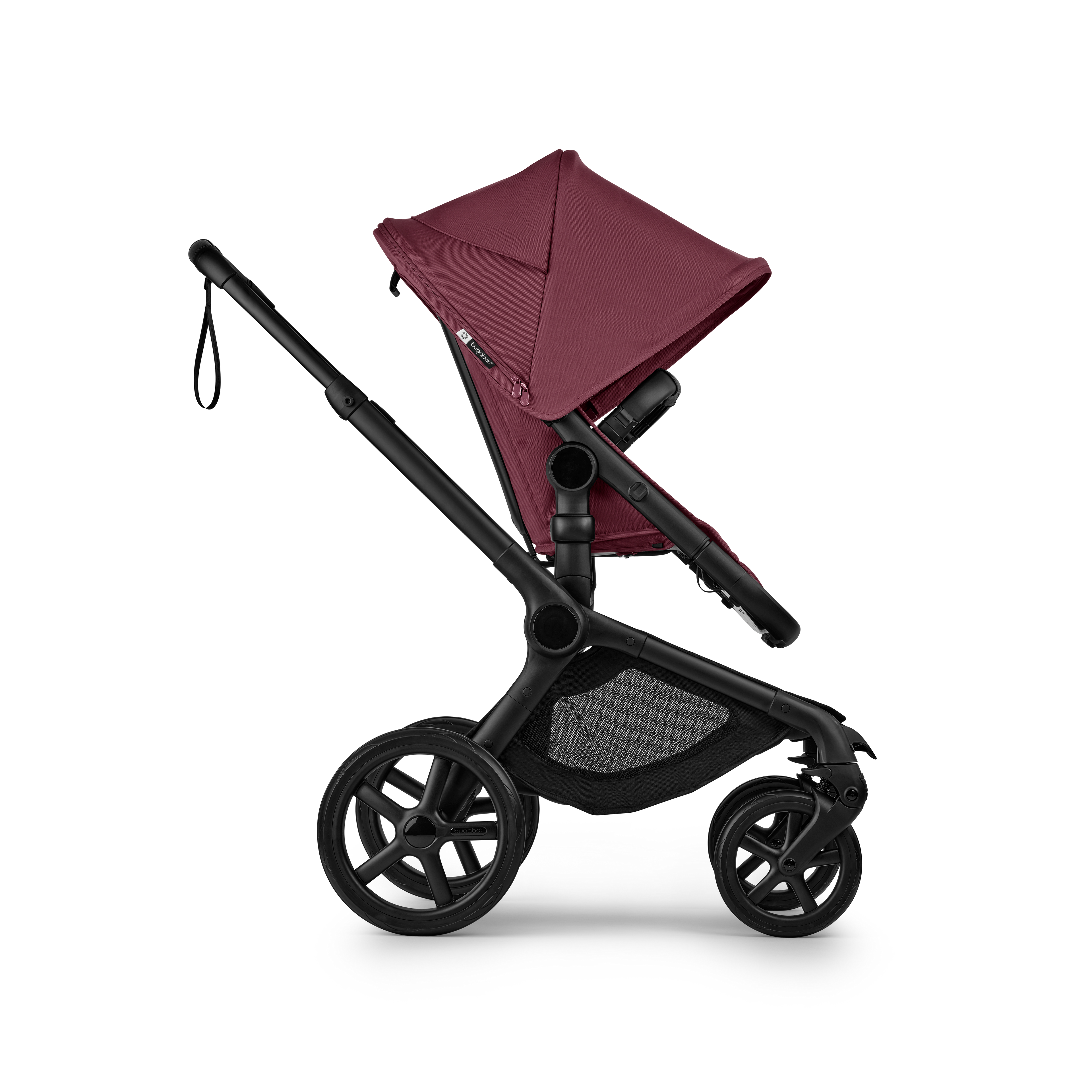Bugaboo Fox 5 Renew Complete - Black/Dark Cherry