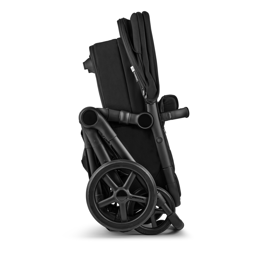 Bugaboo Fox 5 Renew Complete Pushchair Bundle - Black/Dark Cherry