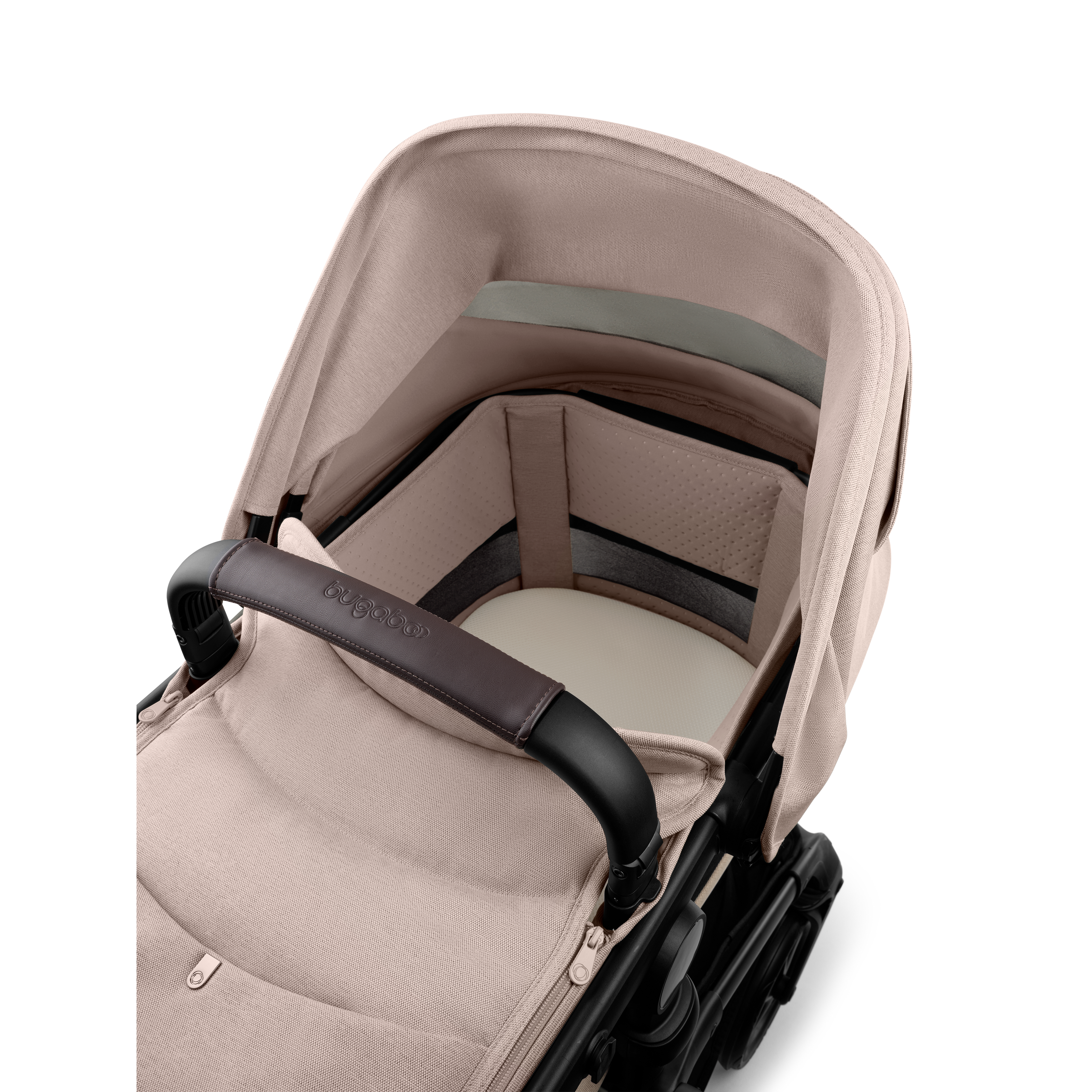 Bugaboo Fox 5 Renew Complete Pushchair Bundle - Black/Desert Taupe Melange