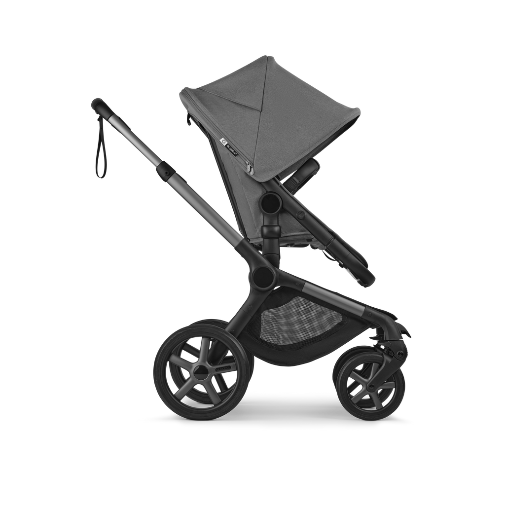 Bugaboo Fox 5 Renew Complete Pushchair Bundle - Graphite/Moon-Grey
