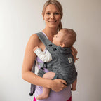 Carifit+ Baby Carrier - Cool Grey
