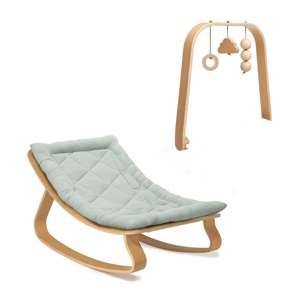 Charlie Crane LEVO Baby Rocker - Beech