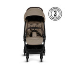 Silver Cross Clic 2 Compact Stroller - Cobble 3