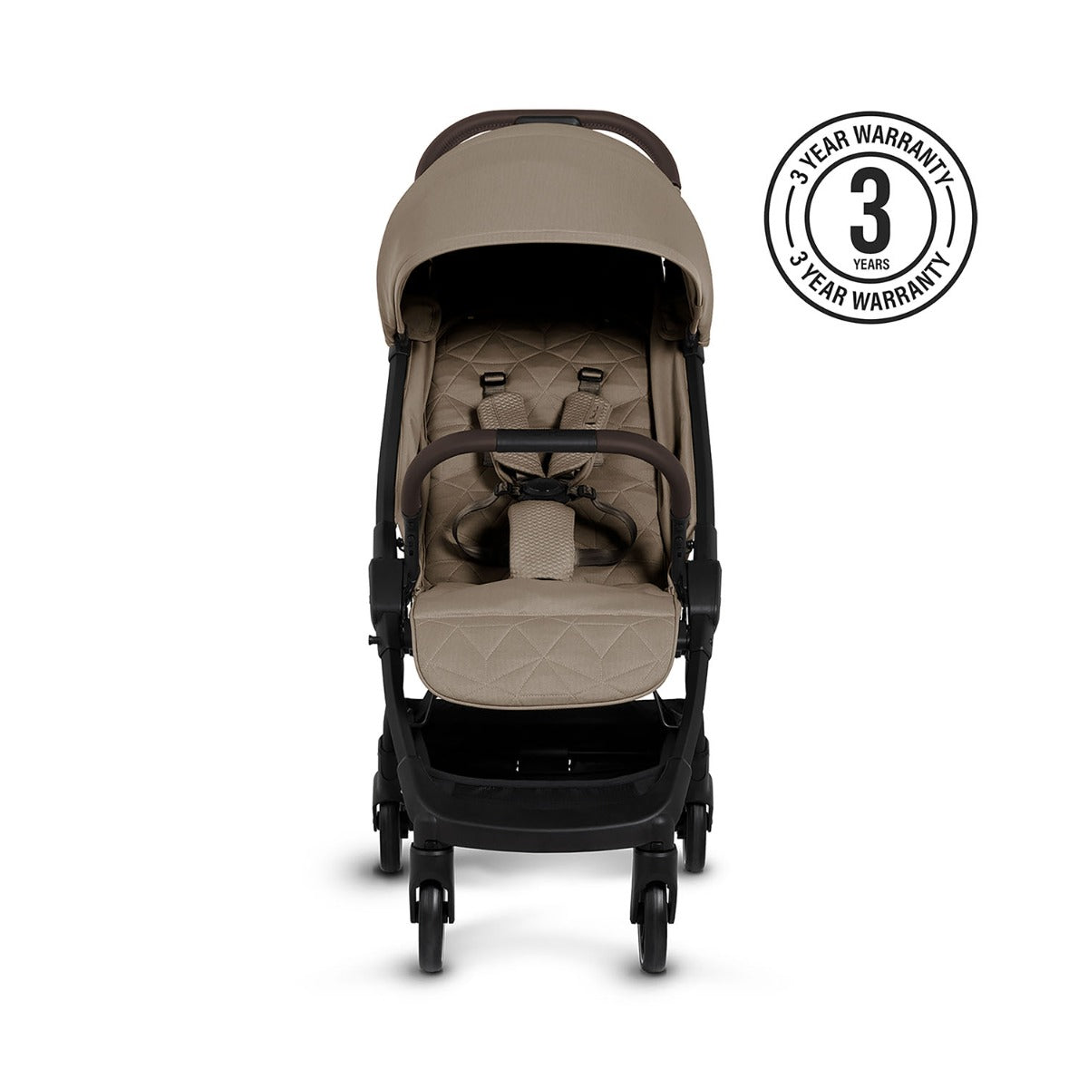 Silver Cross Clic 2 Compact Stroller & Footmuff - Cobble 5