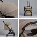Silver Cross Clic 2 Compact Stroller & Footmuff - Cobble 8