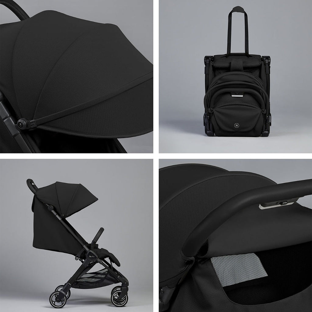 Silver Cross Clic 2 Compact Stroller & Footmuff - Space 8