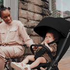 Silver Cross Clic 2 Compact Stroller & Footmuff - Space 10