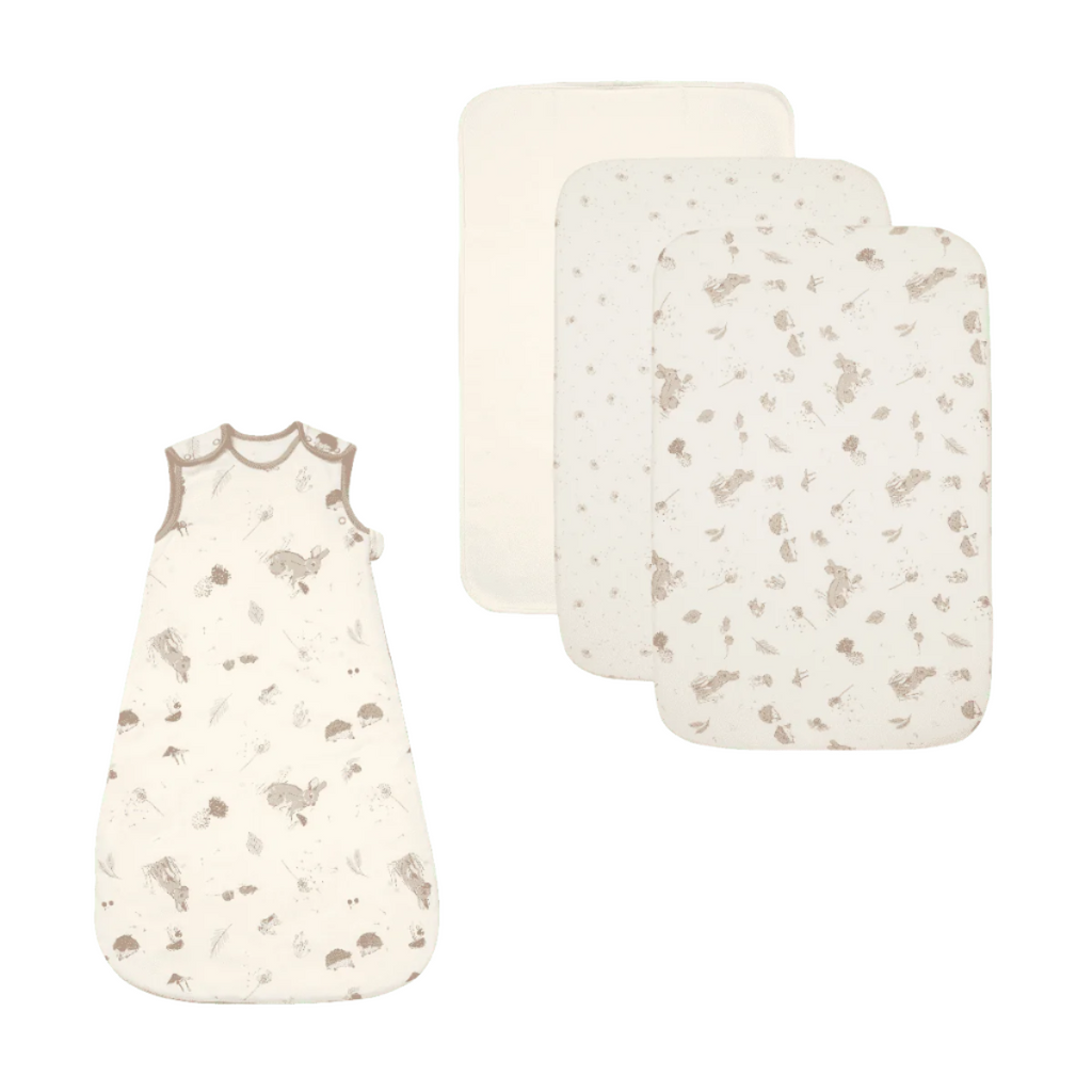 Tutti Bambini Cocoon Bedside Crib Bundle - Cocoon