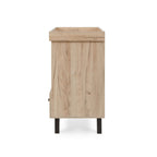 Tutti Bambini Como Chest Changer - Distressed Oak & Slate Grey