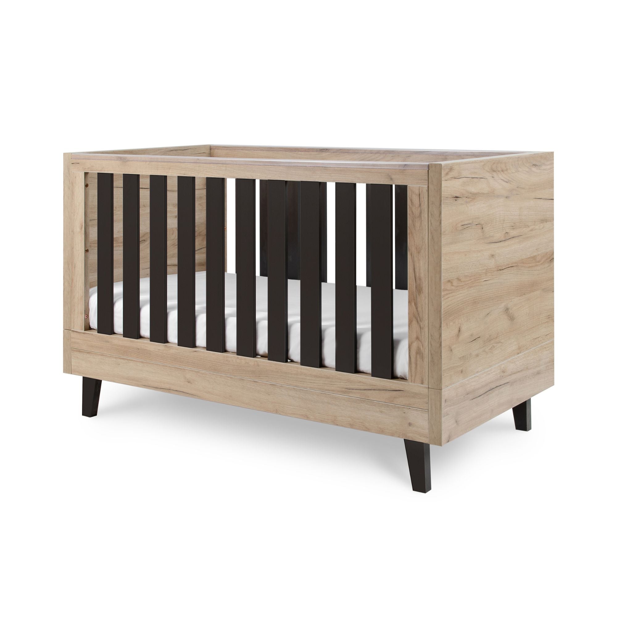 Tutti Bambini Como 3 Piece Room Set - Distressed Oak & Slate Grey
