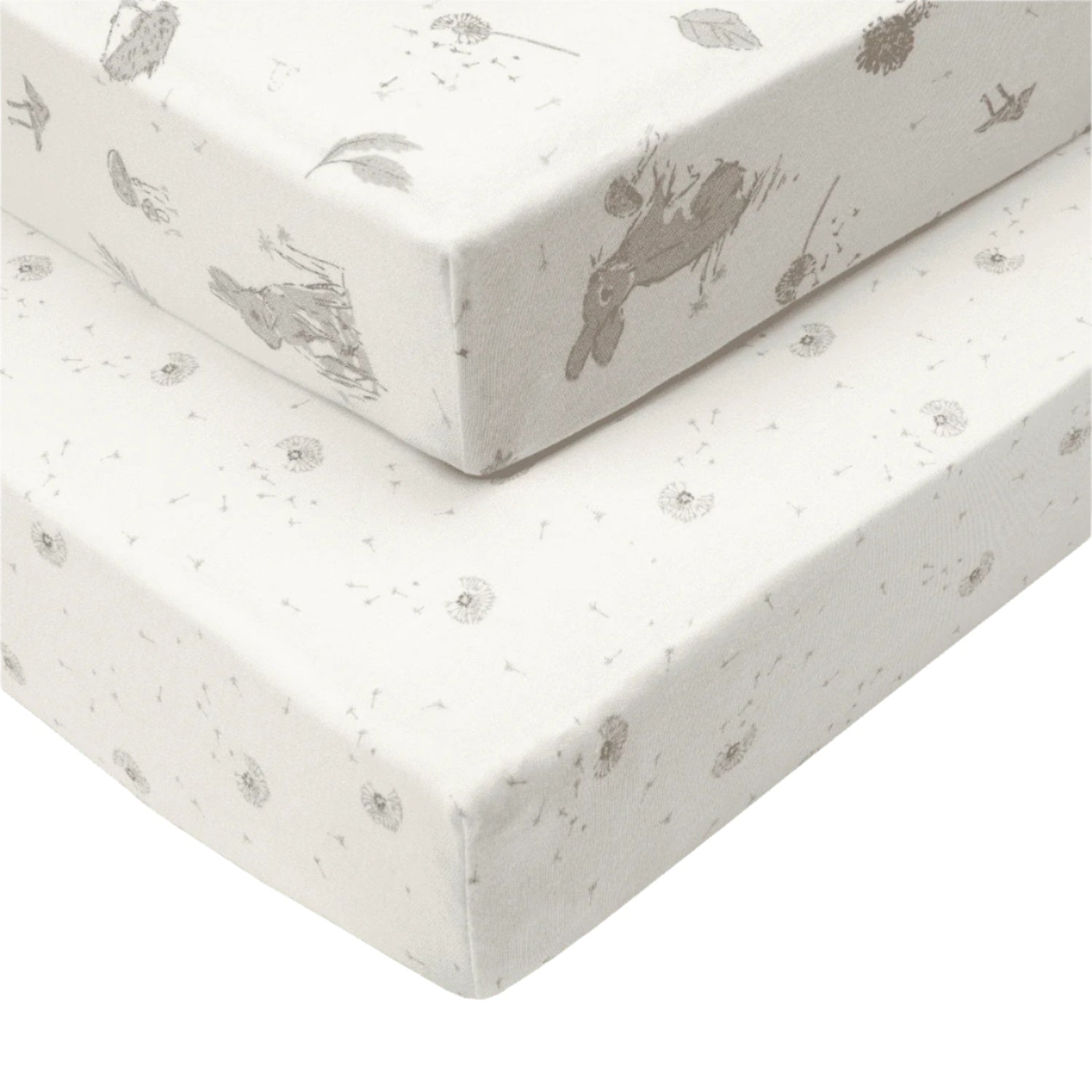 Tutti Bambini Cot Fitted Sheets 2pk - Cocoon