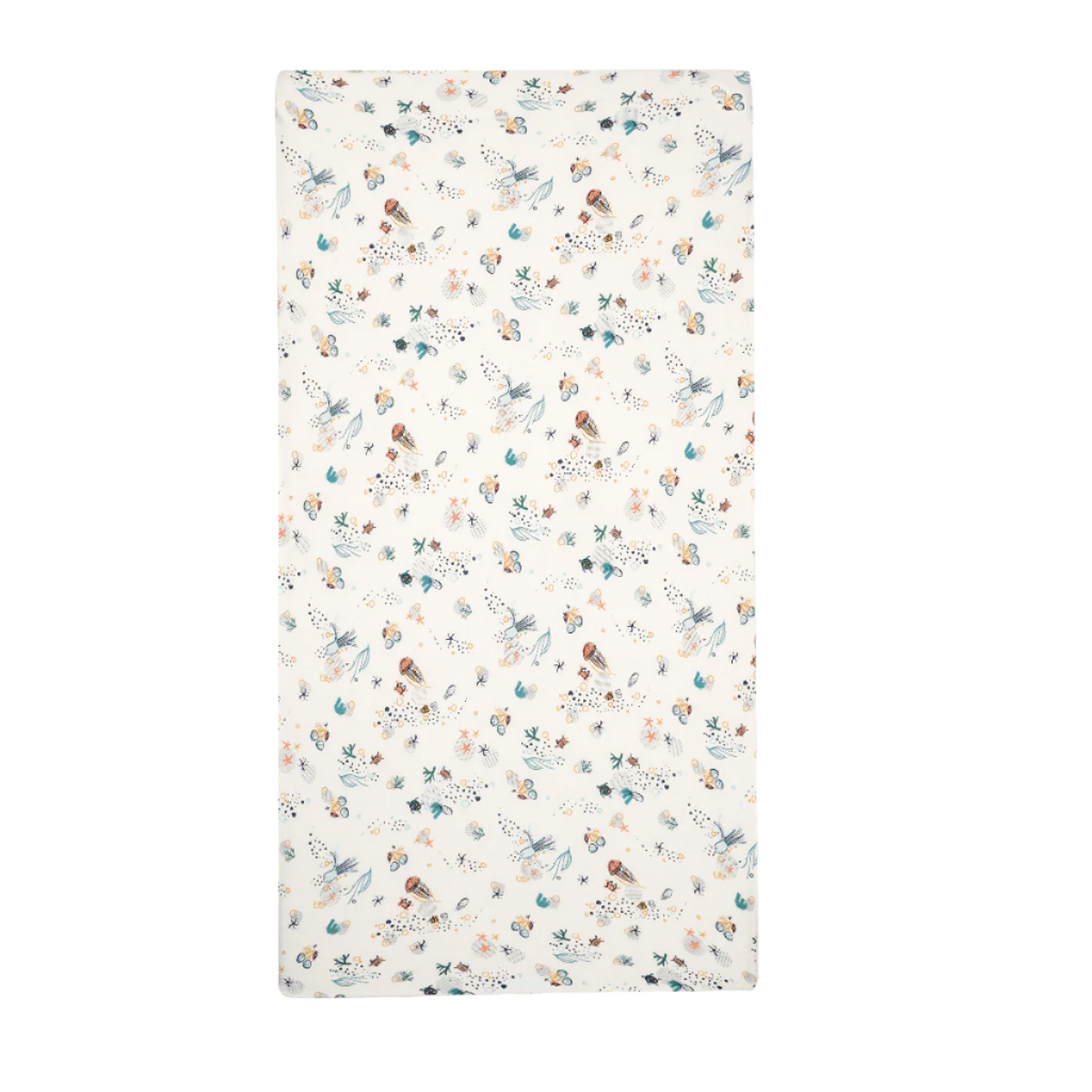 Tutti Bambini Cot Fitted Sheets 2pk - Our Planet