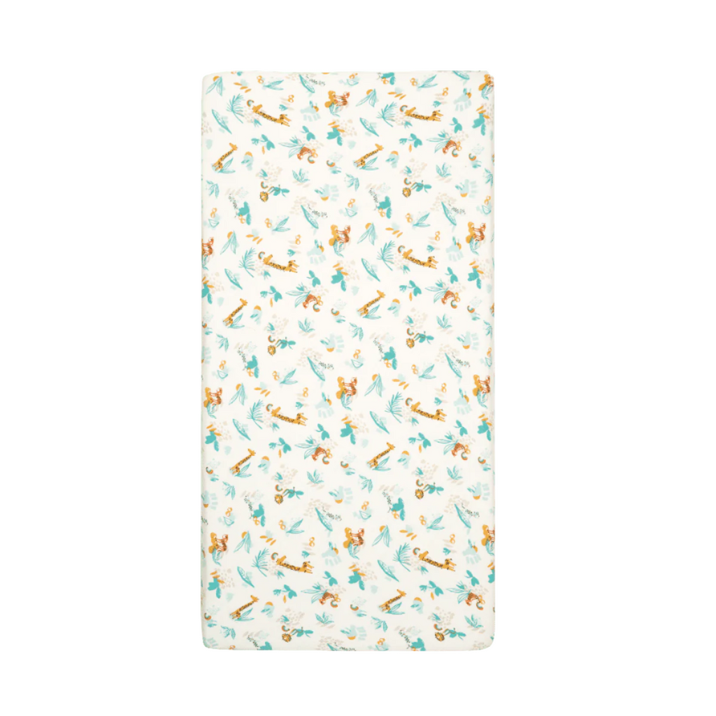 Tutti Bambini Cot Fitted Sheets 2pk - Run Wild