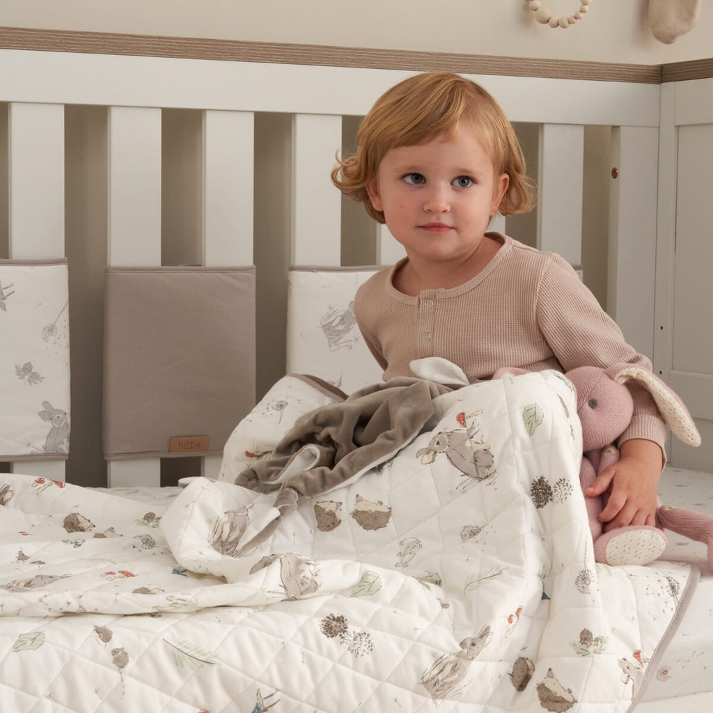 Tutti Bambini Cot/Cot Bed Coverlet - Cocoon