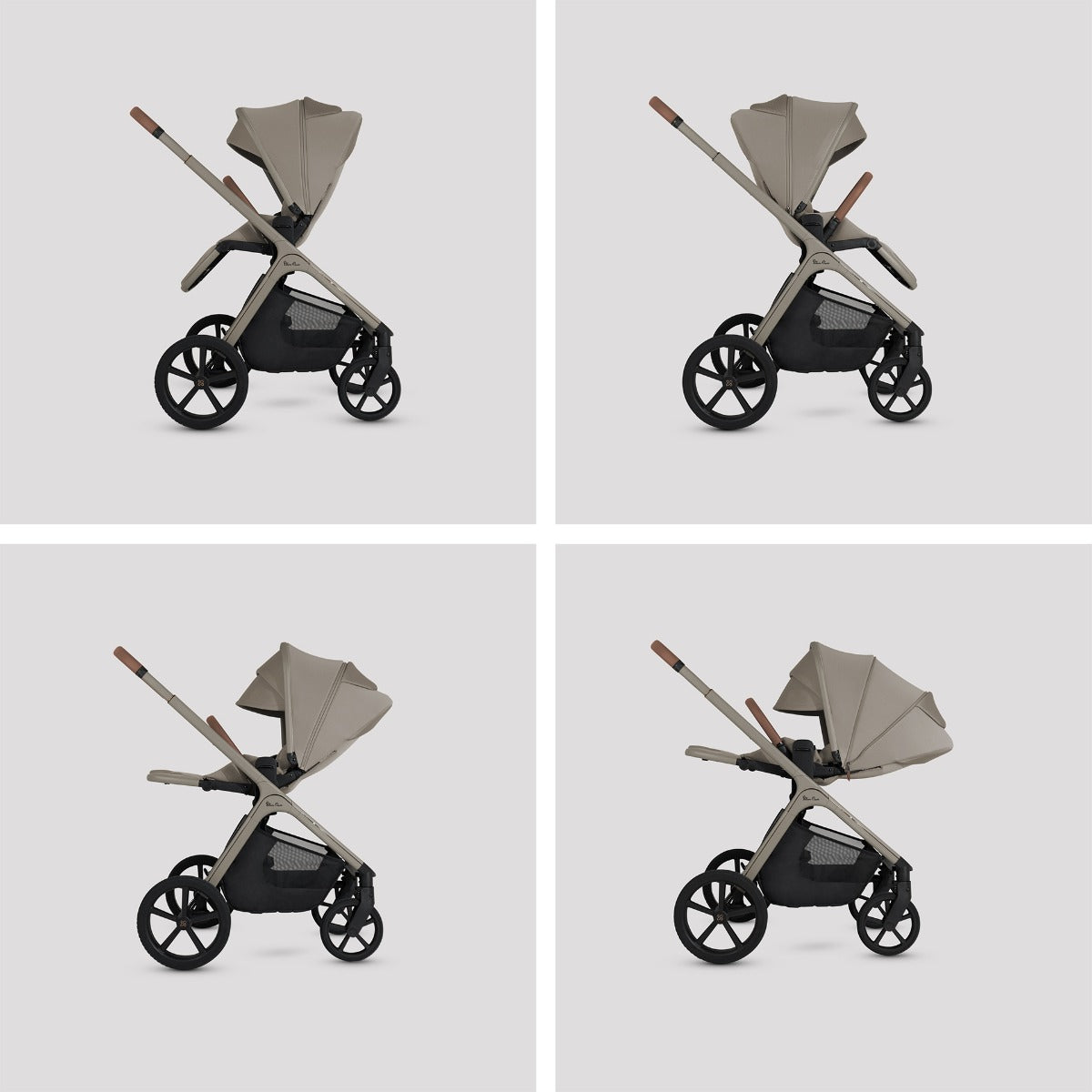 Silver Cross Cove Complete Stroller & Accessory Bundle - Champagne 8