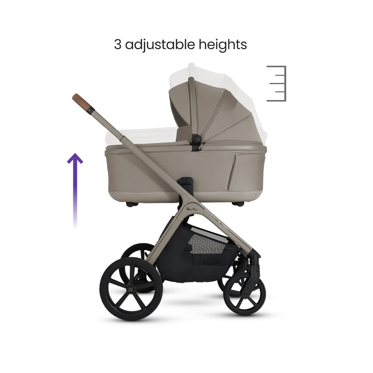 Silver Cross Cove Ultimate Maxi-Cosi Pebble 360 Pro2 Car Seat Bundle - Champagne 7