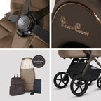 Silver Cross Cove Ultimate 360 Car Seat & Accessory Bundle - Maple