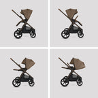 Silver Cross Cove Ultimate 360 Family Car Seat & Accessory Bundle - Maple