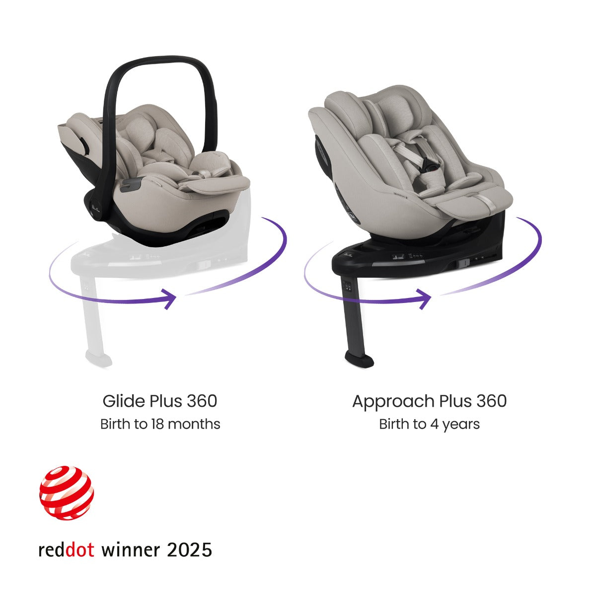 Silver Cross Cove Ultimate 360 Family Car Seat & Accessory Bundle - Maple