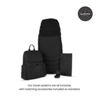 Silver Cross Cove Ultimate 360 Family Car Seat & Accessory Bundle - Onyx