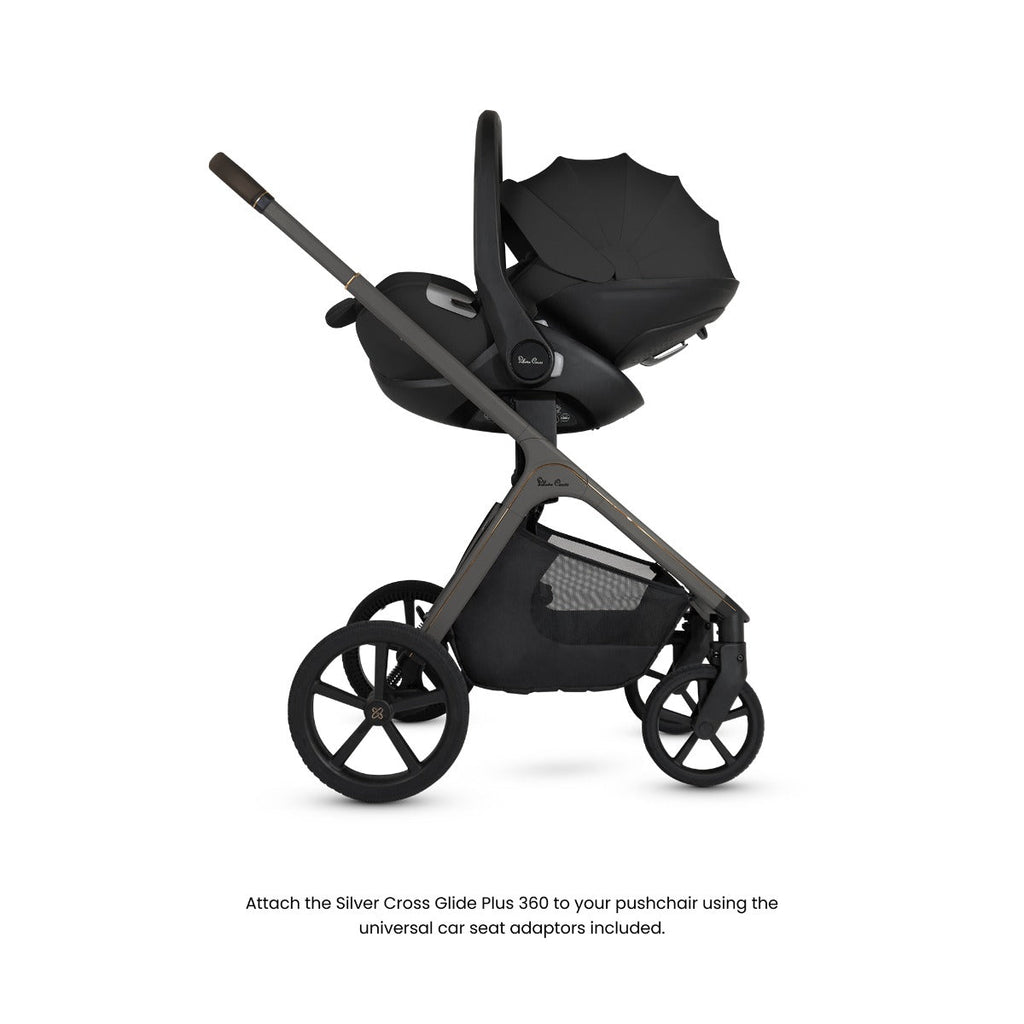 Silver Cross Cove Ultimate 360 Family Car Seat Bundle - Onyx 11