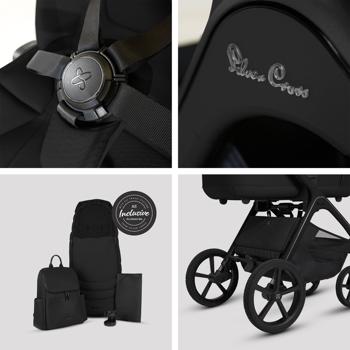Silver Cross Cove Ultimate 360 Family Car Seat Bundle - Onyx 13
