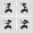 Silver Cross Cove Ultimate Cybex Cloud T Car Seat Bundle - Pewter 14