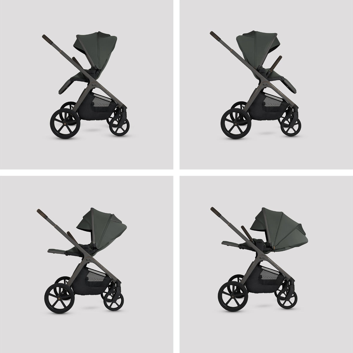 Silver Cross Cove Ultimate 360 Family Car Seat & Accessory Bundle - Pewter