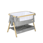 Tutti Bambini CoZee Mini Me Play Crib - Oak & Charcoal