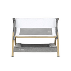 Tutti Bambini CoZee Mini Me Play Crib - Oak & Charcoal