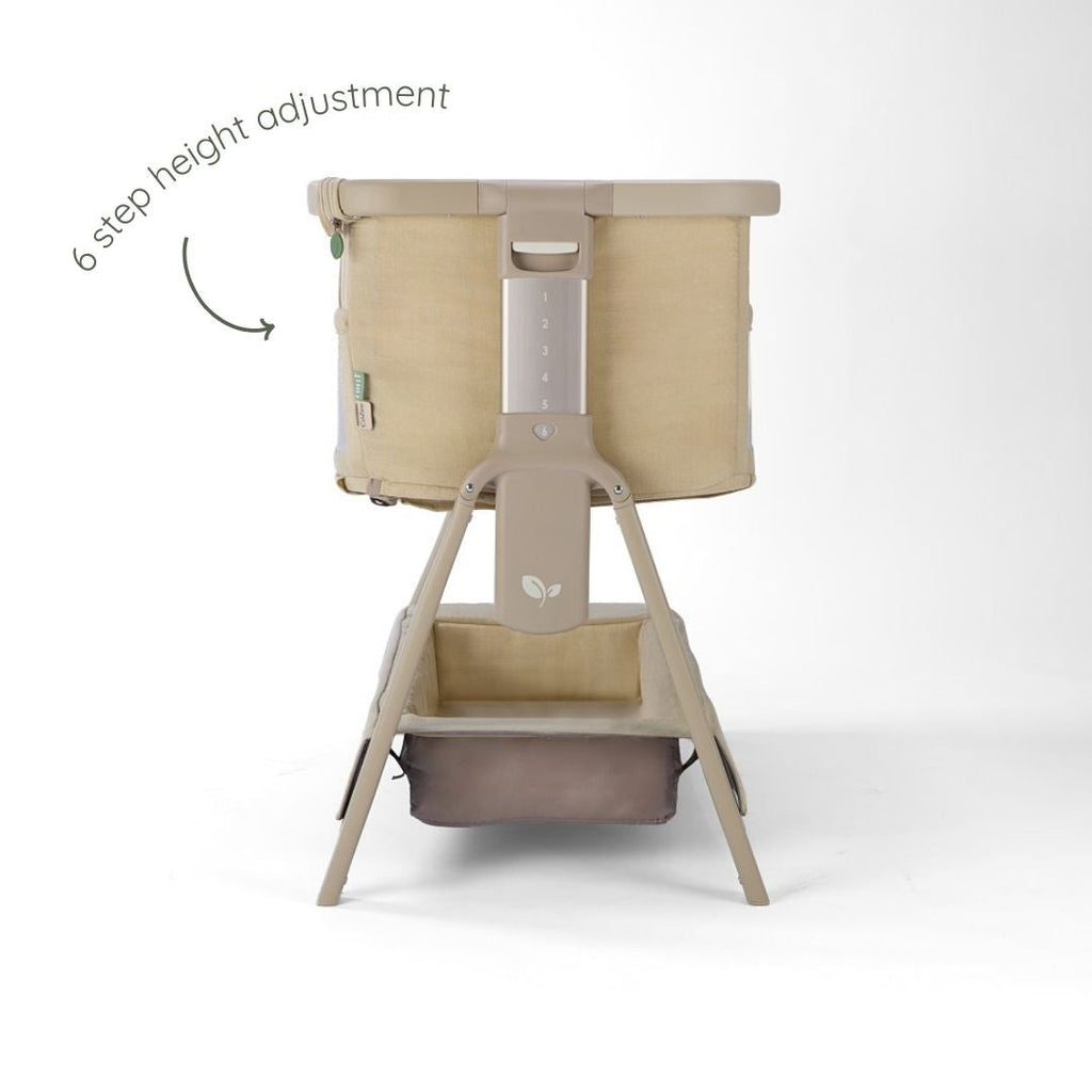 Tutti Bambini CoZee Zen Bedside Crib - Sand