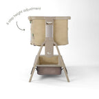 Tutti Bambini CoZee Zen Bedside Crib - Sand