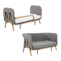 Tutti Bambini Cozee XL Junior Bed & Sofa Expansion Pack - Oak/Charcoal 1