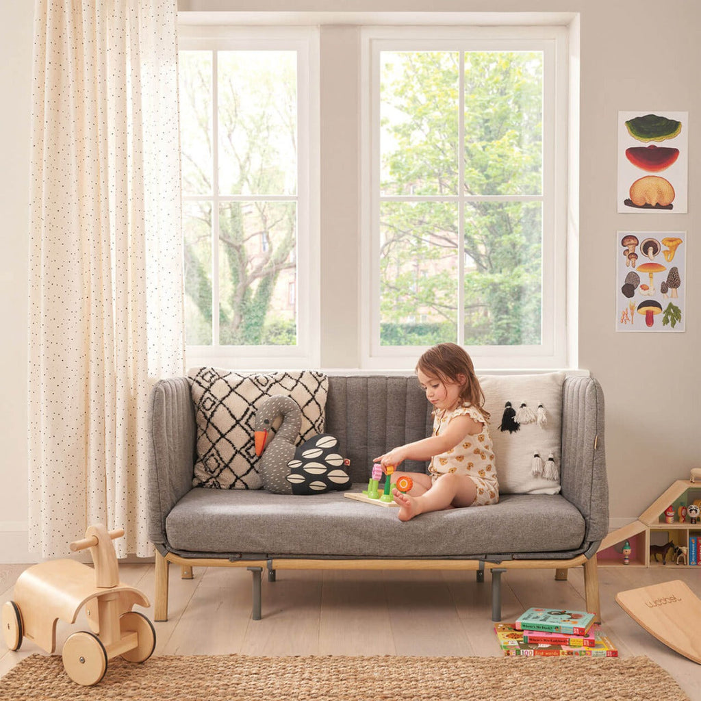 Tutti Bambini CoZee XL Complete Birth to 4+ Years Package - Oak/Charcoal 5