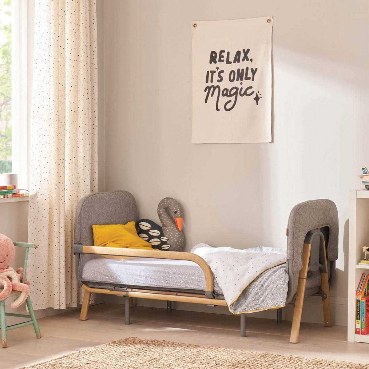 Tutti Bambini CoZee XL Complete Birth to 4+ Years Package - Oak/Charcoal 6