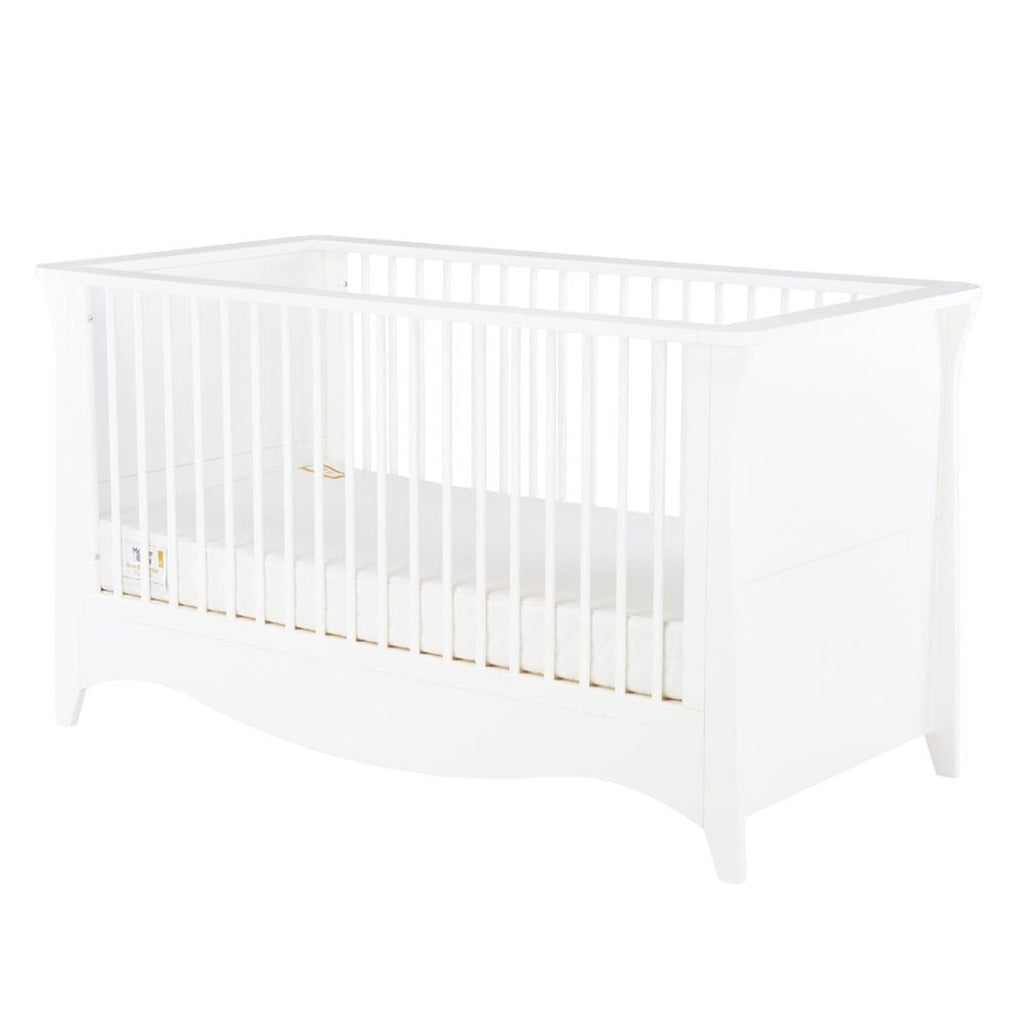 CuddleCo Clara Cot Bed – White 4