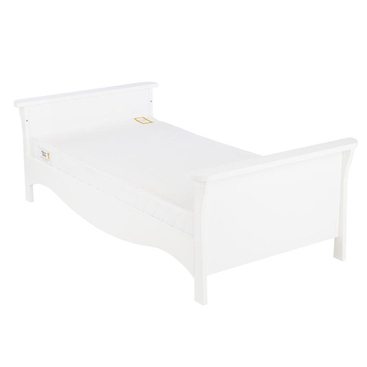 CuddleCo Clara Cot Bed – White 6
