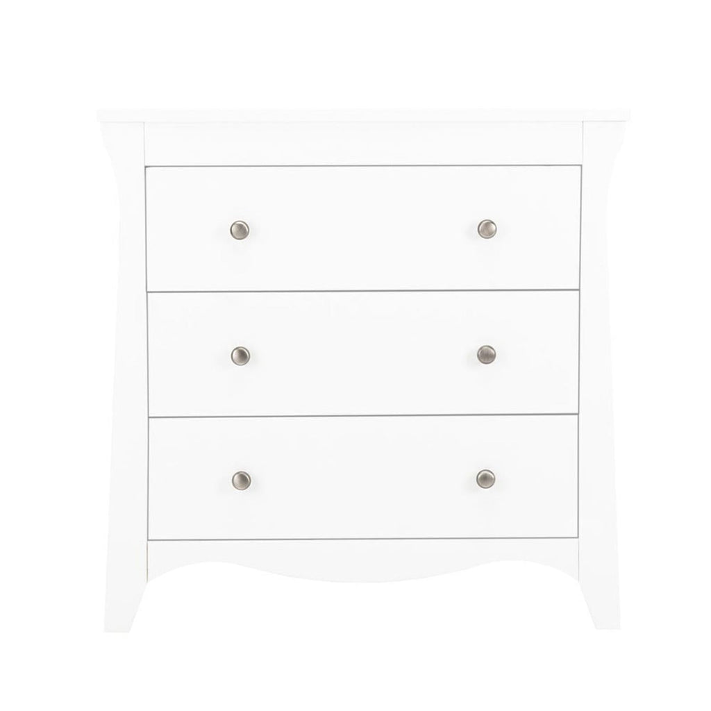 CuddleCo Clara 3 Drawer Dresser & Changer - White 6