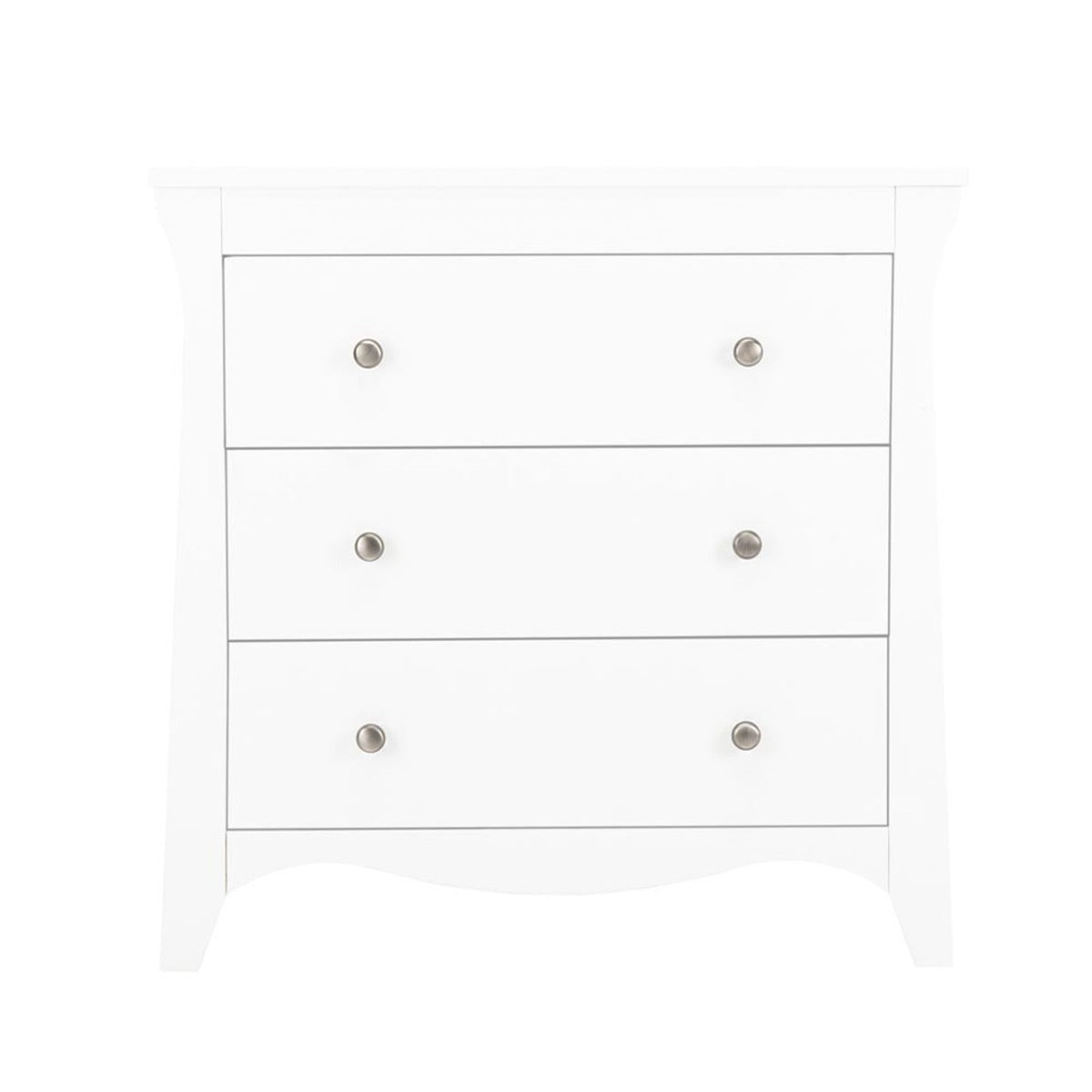 CuddleCo Clara 3 Drawer Dresser & Changer - White 6