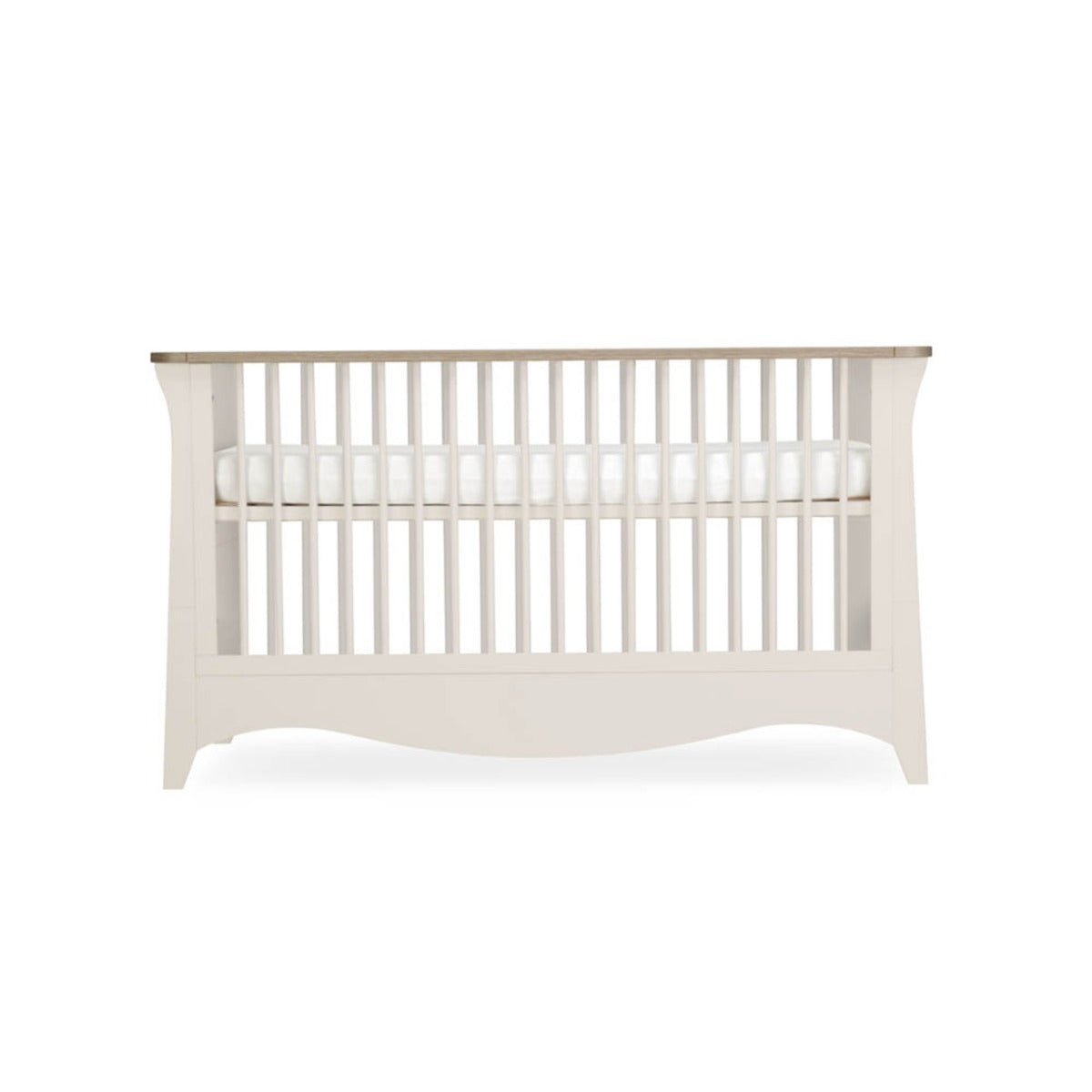 CuddleCo Clara 3 Piece Nursery Furniture Set (Cot Bed, Dresser & Wardrobe) - Cashmere and Ash 25