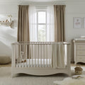 CuddleCo Clara Cot Bed – Cashmere and Ash 1