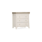 CuddleCo Clara 2 Piece Nursery Furniture Set (Cot Bed & Dresser) - Cashmere and Ash 6