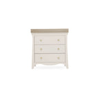 CuddleCo Clara 3 Drawer Dresser & Changer - Cashmere and Ash 5