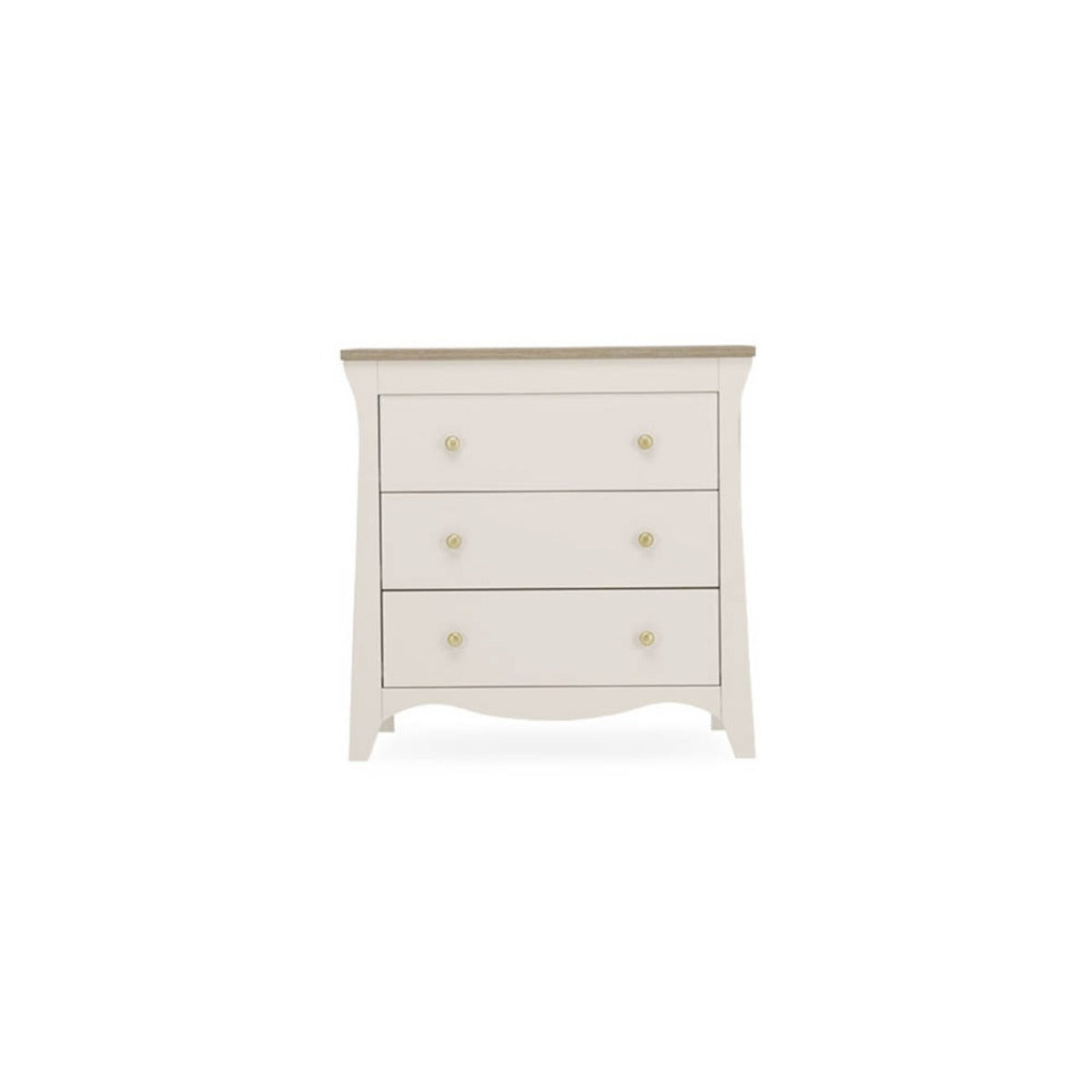 CuddleCo Clara 3 Drawer Dresser & Changer - Cashmere and Ash 6